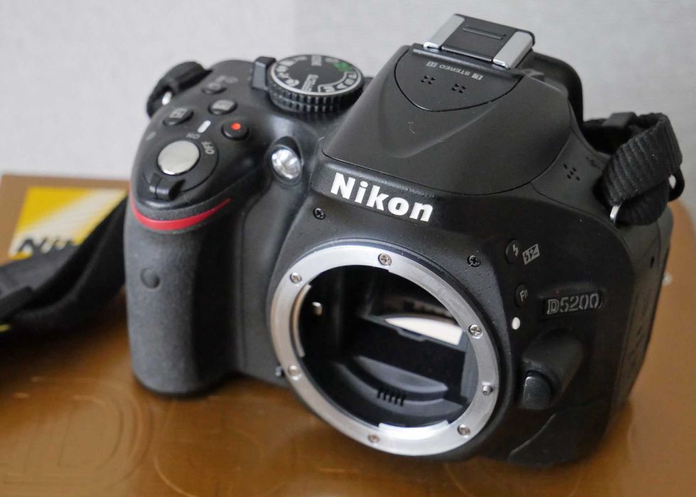 Lustrzanka Nikon D5200 body zadbana, niski przebieg