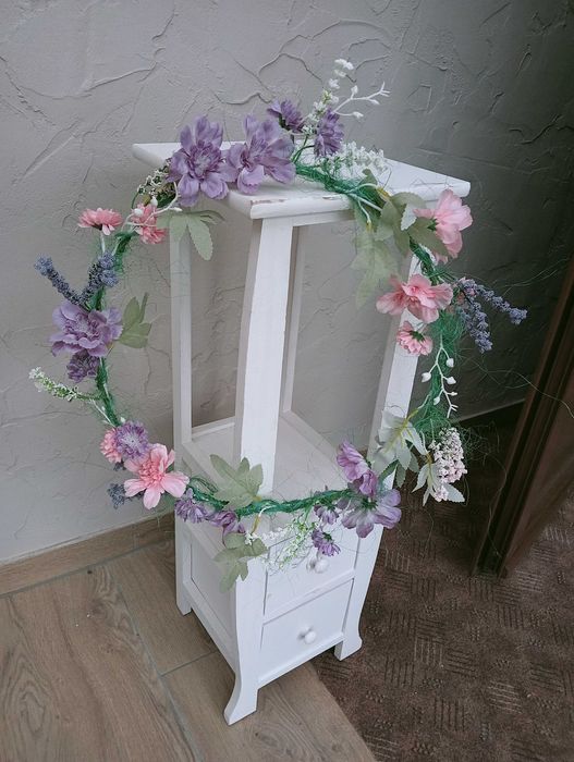 Wianek na drzwi wiosenny