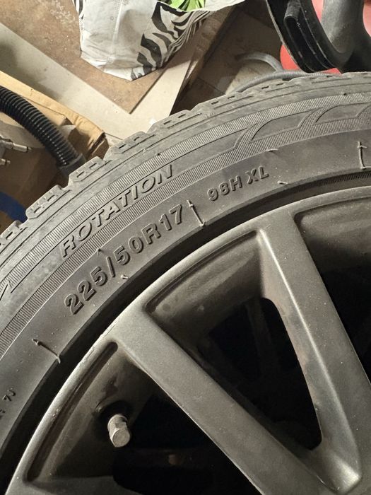 Ladne alufelgi 17 5x112 audi skoda mercedes