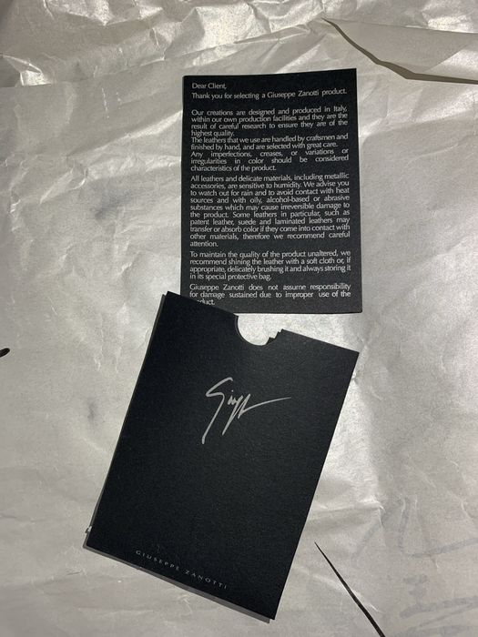 Tênis Giuseppe Zanotti Preto-Tamanho43