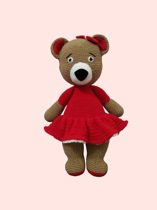 Ursinha de Croché - Artesanato Fofo e Personalizável