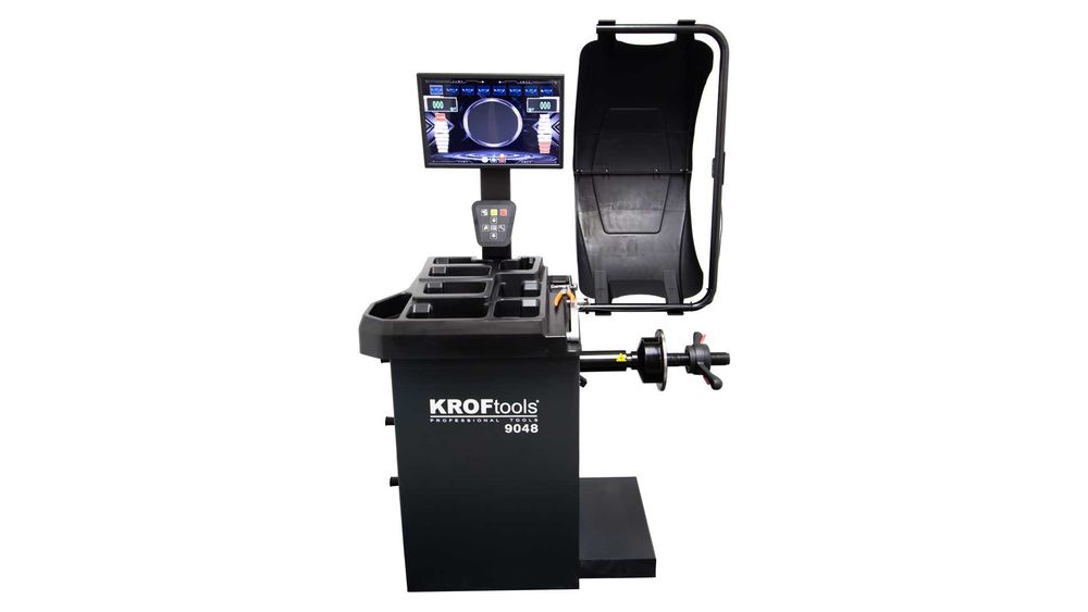 Máquina Calibrar Pneus Automática c/ Laser e Ecrã LCD KROFTOOLS   JR19