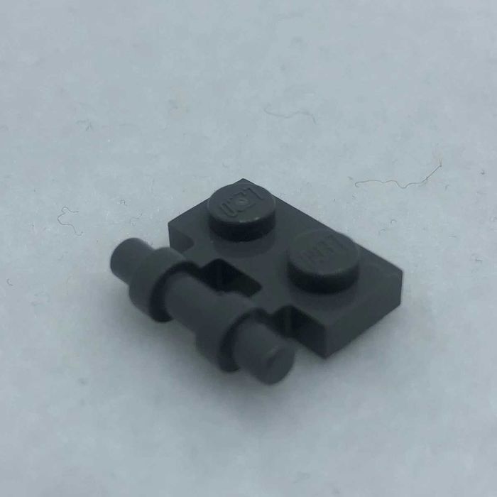 LEGO Płytka 1x2 zaczep ciemny szary 4210660 2540