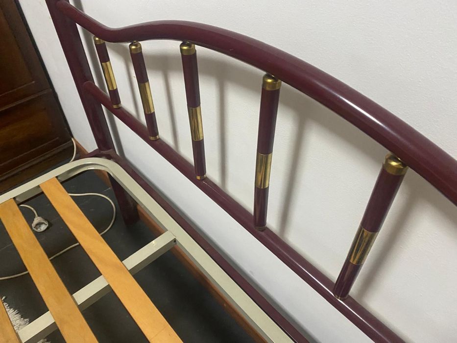 Cama metal 183x133 excelente estado