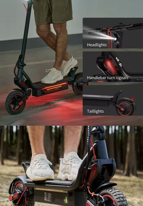 Iscooter w8 750w trotinete eletrica nova