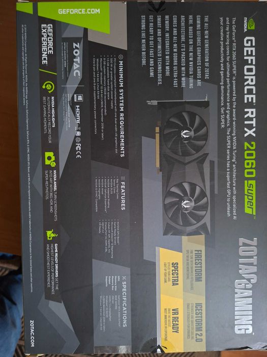 Geforce RTX 2060 Super 8GB