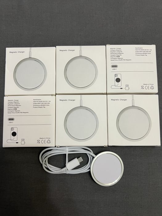 Зарядное беспроводное 15W на iPhone