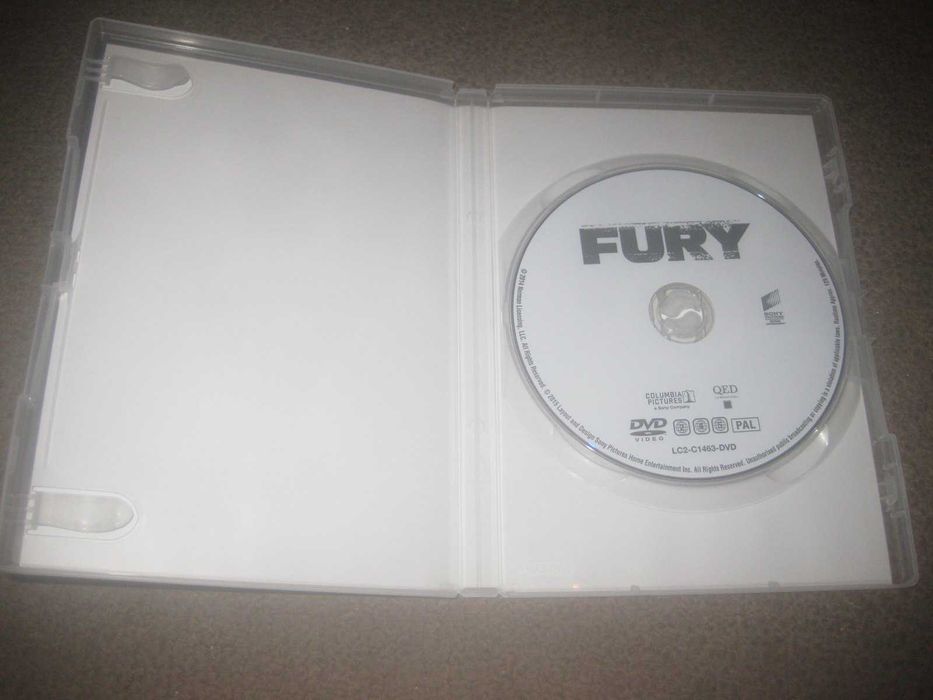 DVD "Fúria" com Brad Pitt
