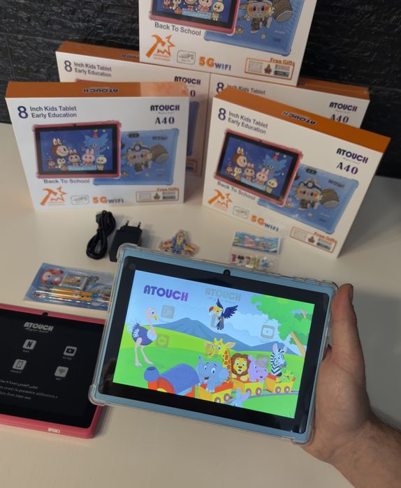 (NOVOS) Tablet + Mochila Labubu 8" Android Criança 512GB capa protetor