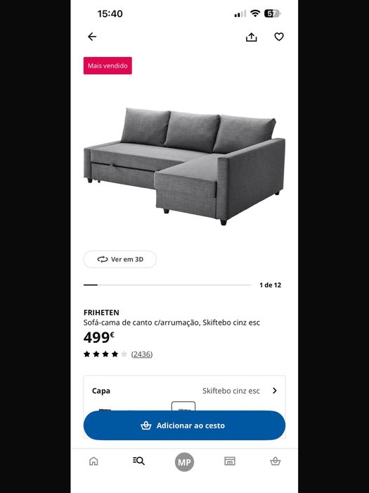 Sofa-cama / Chaise longue