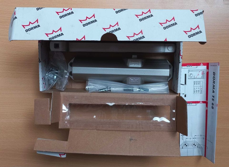 Дверной доводчик DORMA TS 68 EN 2-4  Сріблястий ( EN 1154)