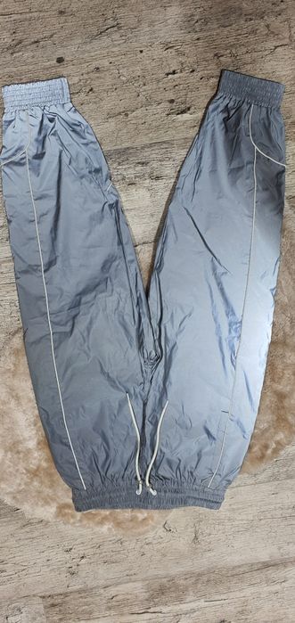 Asos angielskie spodnie świecące w nocy fluorescencyjne premium S M