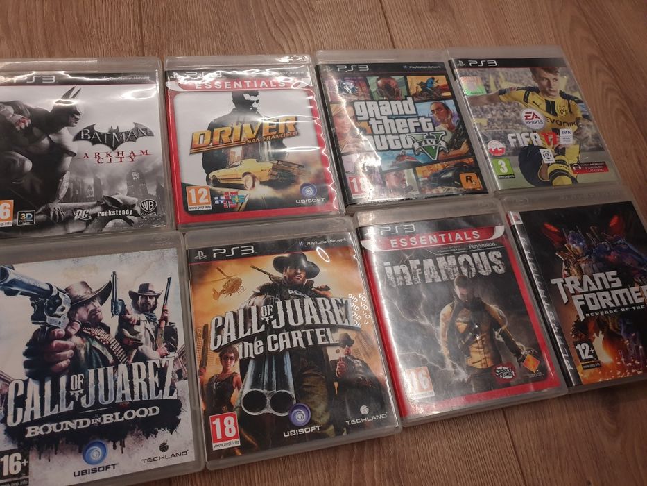 Duży zestaw kultowych gier na PlayStation 3