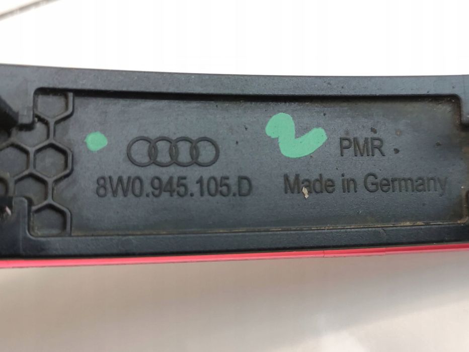 audi a4 b9 odblask zderzaka lewy tył 8w0945105d