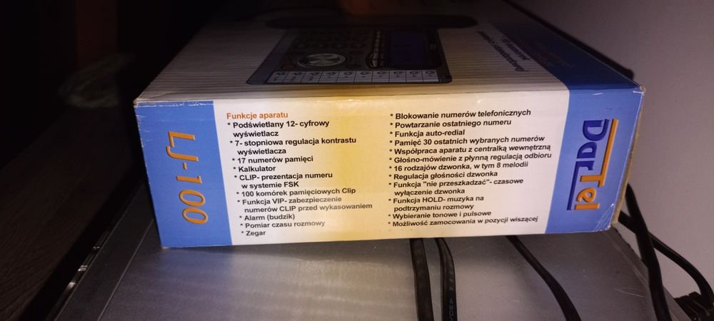 Telefon stacjonarny DARTEL Lj-100. Nowy!