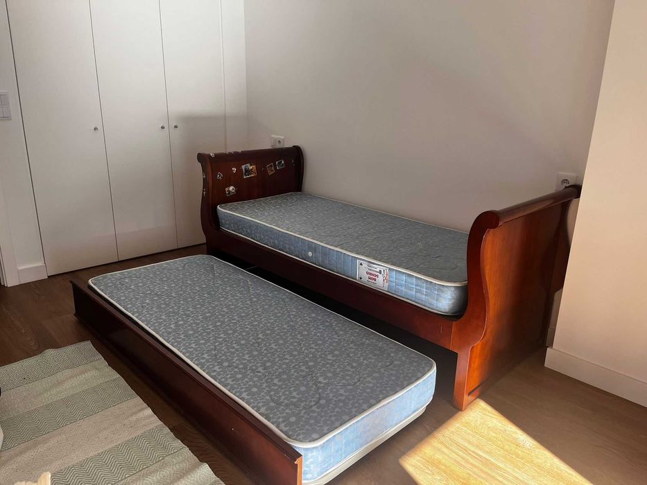 Cama dupla para 2 pessoas