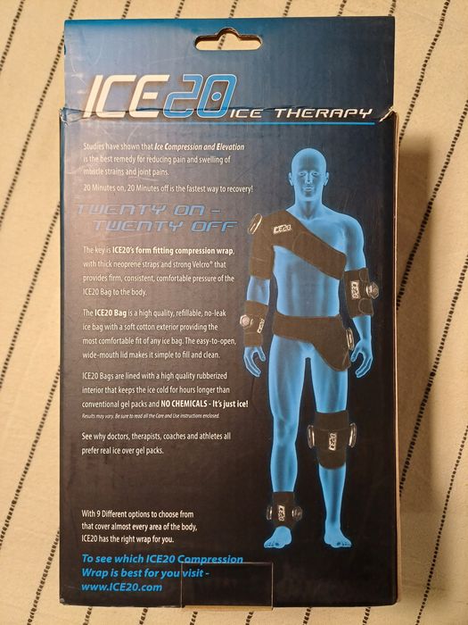 Saco para terapia de gelo (cotovelo/joelho pequeno) - NOVO