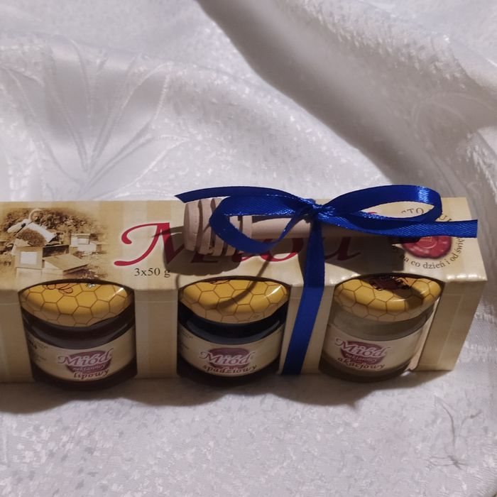 Miód zestawy na prezent