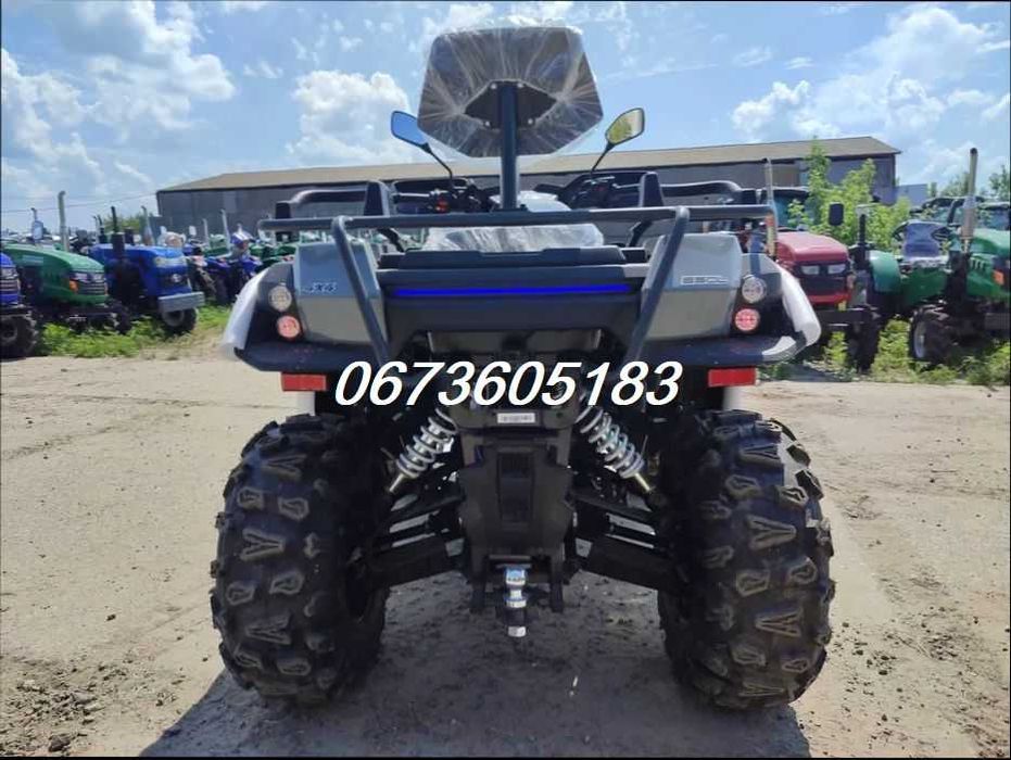 Квадроцикл Linhai M 550 L EFI (чорний)АМ/4х4/33 к.с./Безкоштовно Доставимо по всій КРАЇНІ!