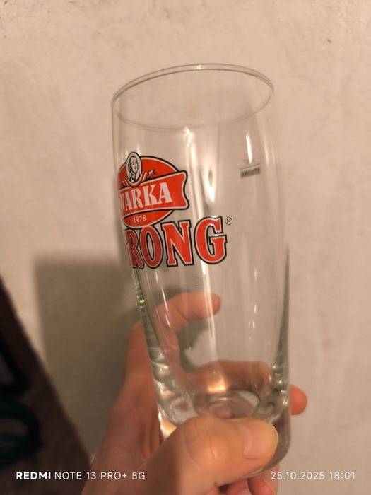 Kufle, szklanki do napoju piwa Warka 12sztuk