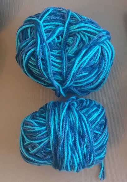 2 Novelos 100% acrilico