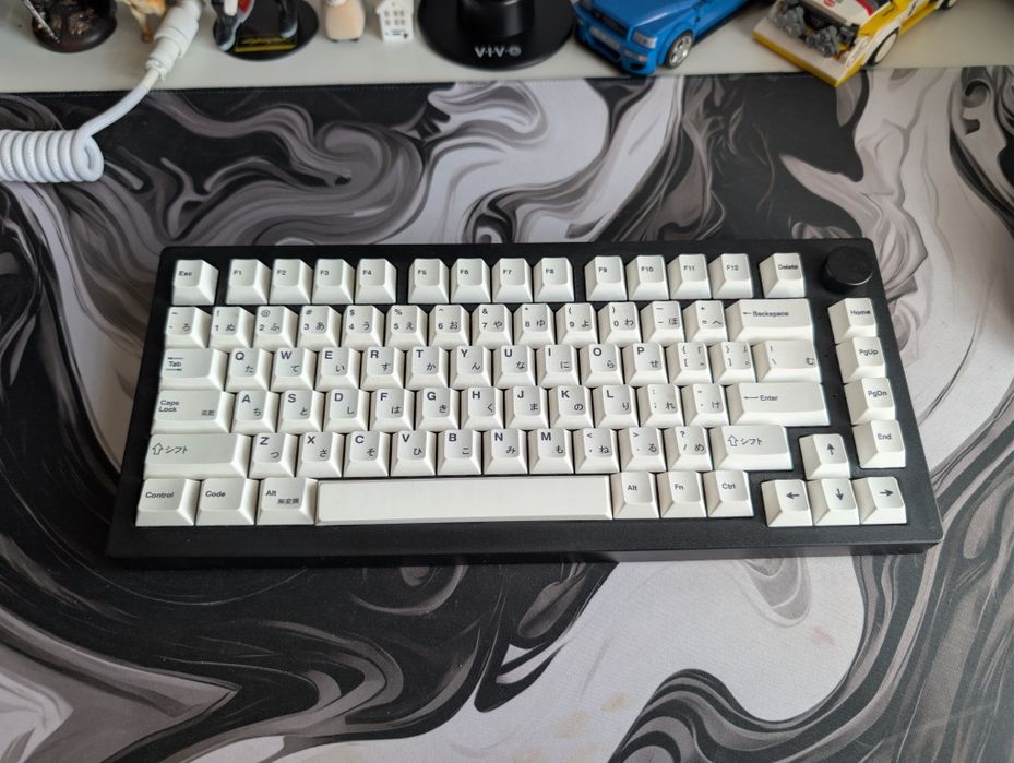 Klawiatura mechaniczna dla graczy Akko 5075S VIA akko v3 lavender pu