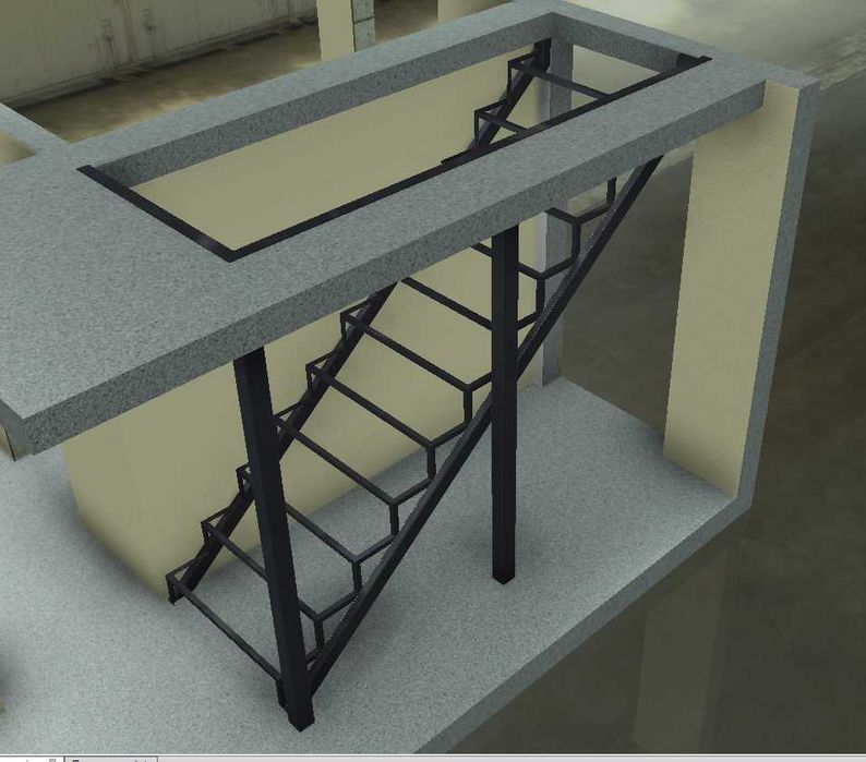 Конструирование основ лестниц