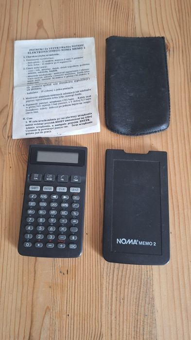 Notes elektroniczny vintage Noma 2