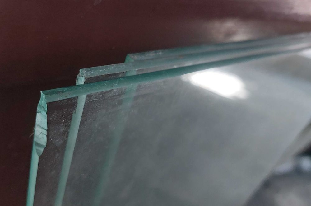 3 vidros laminados (prateleiras)