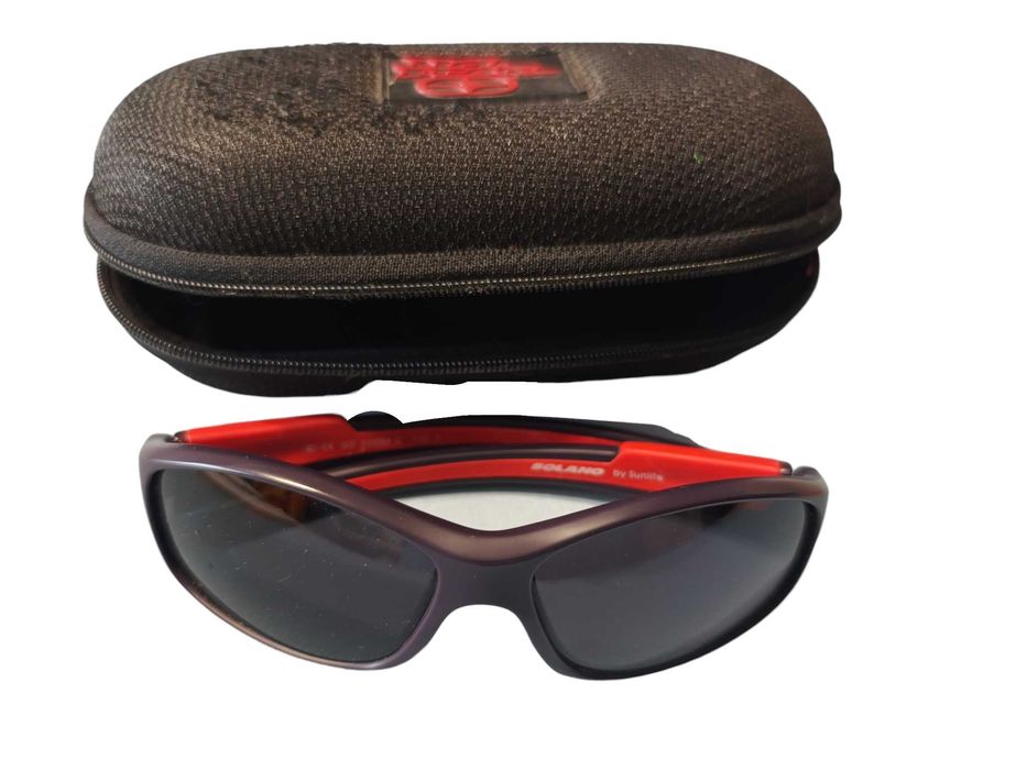Oprawki okulary sportowe dziecięce Solano by Sunlife Model SS50084 + etui