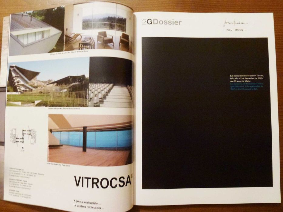 Livro revista 2G Dossier: Portugal 2000/2005