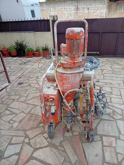 Máquina de projetar estuque