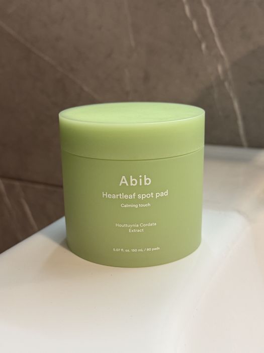 Abib заспокійливі диски  heartleaf spot pad calming touch, педи для обличчя