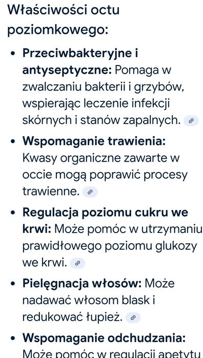 Ocet poziomkowym 0.5 l