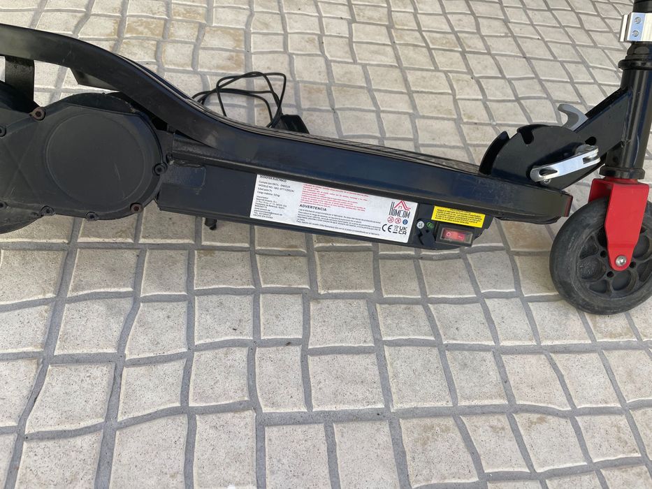 Trotinete elétrica criança + capacete
