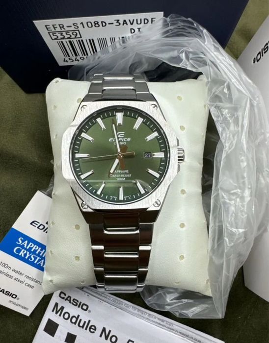 Наручний годинник чоловічий Casio Edifice EFR-S108D-3A