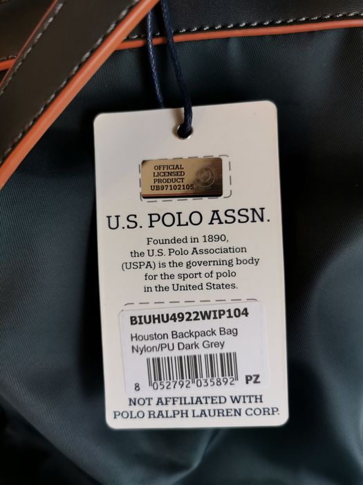 Mochila nova cinza escuro