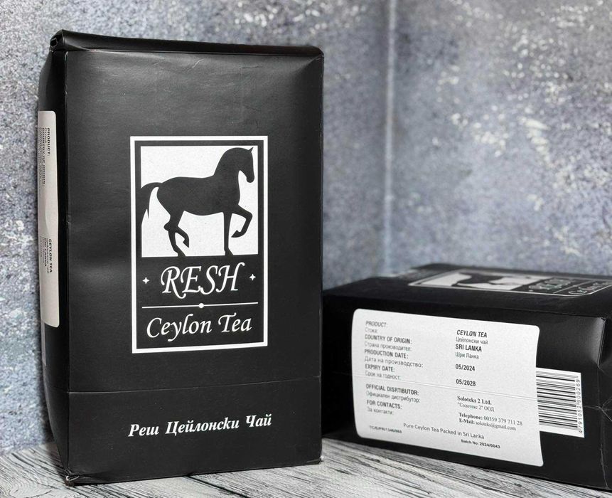 Чай цейлонський Resh Ceylon Tea Pekoe чорний листковий 1 кг