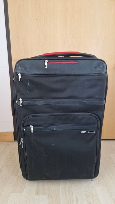 Mala de viagem preta Samsonite