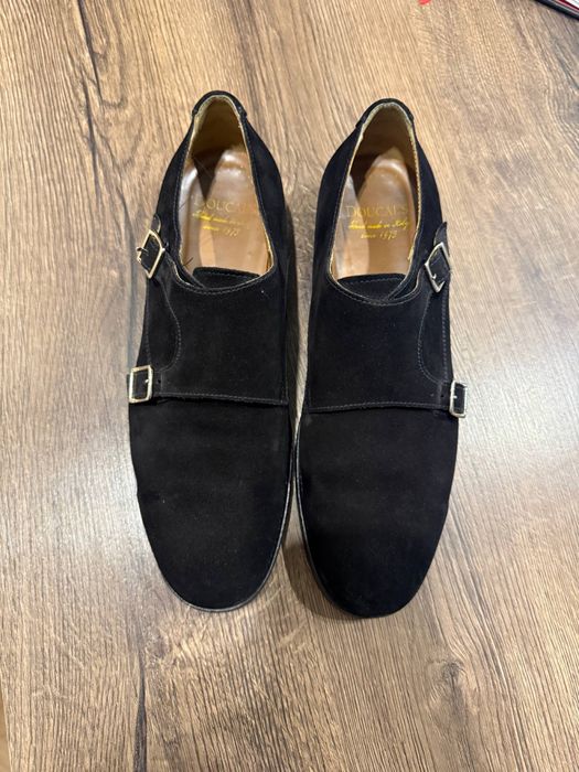Туфлі чоловічі Doucal’s monk suede, 43,5