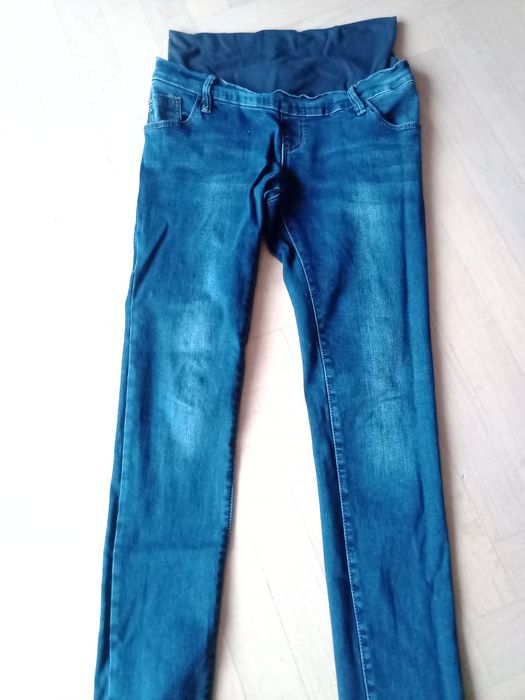 Spodnie jeansowe ciążowe, r.38,