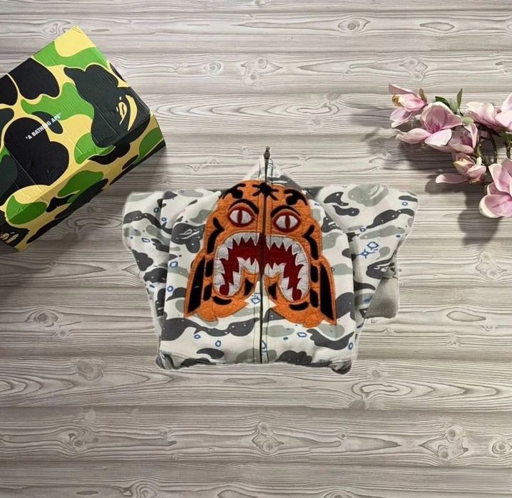 Зип худи Bape tiger