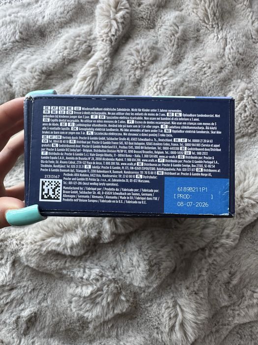 Elektryczna szczoteczka do zebow Oral-B iO kids Stitch
