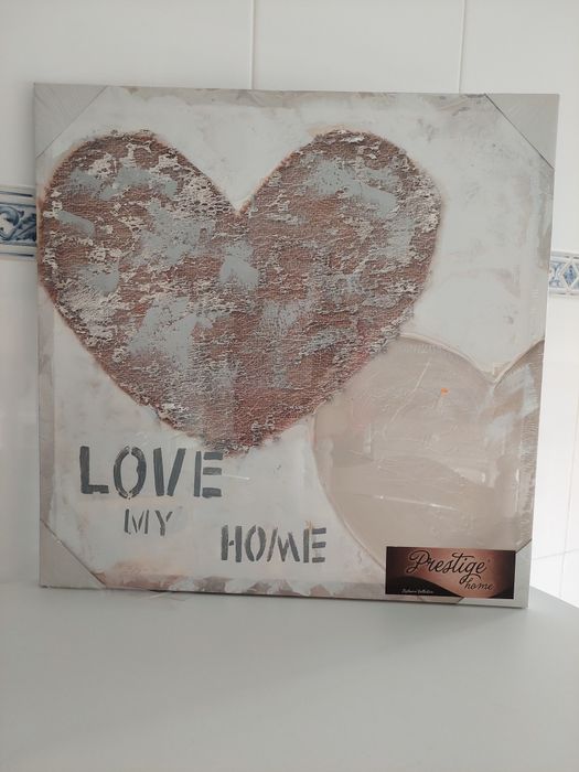 Quadro de parede NOVO 50x50cm ainda embalado