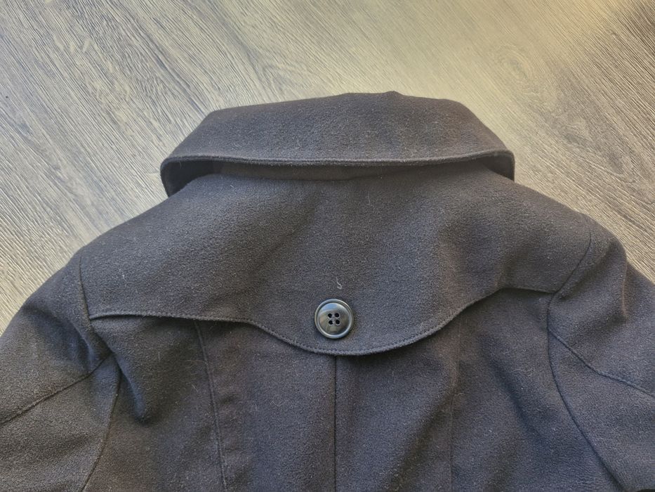 Płaszczyk czarny - jak NOWY (rozm 36)