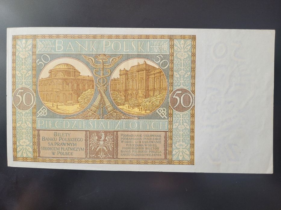 50 złotych 1929 Polska