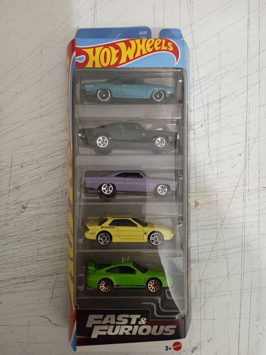 Машинки Hot Wheels  Fast & Furious 5-ти пак "Форсаж"