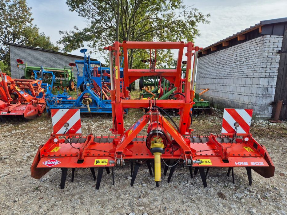 Agregat aktywny KUHN Hrb 302 3m Maxi Packer! Zęby 35cm