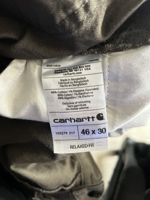 Плотные штаны Carhartt