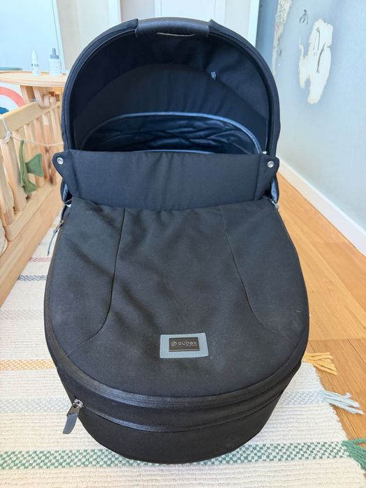 Alcofa Cybex Priam + capa de chuva original